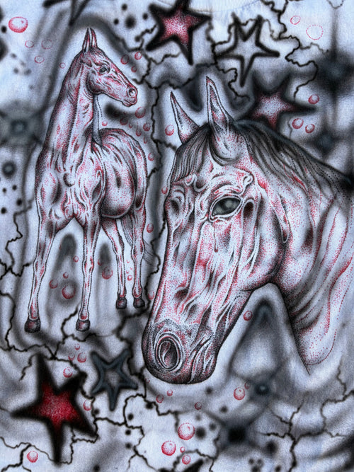 Double horse T shirt